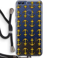 Musketon Anchor: Huawei P Smart (2018) Transparant Hoesje met koord