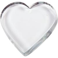 Creativ Company Hart, afm 10x9 cm, dikte 15 mm, 1 stuk