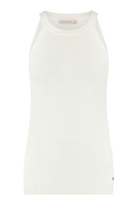 Feline halter top - white - 06990