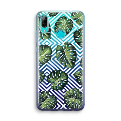 Geometrische jungle: Huawei P Smart (2019) Transparant Hoesje
