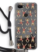 Gymboys: Pixel 3a Transparant Hoesje met koord