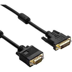 Akyga AK-AV-02 DVI-kabel Aansluitkabel 1.8 m Zwart