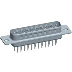 FCI SUB-D DD50P364TXLF D-sub male connector 180 ° Aantal polen: 50 Print 1 stuk(s)