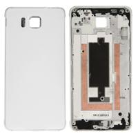 Full housing Cover vervanging (Front behuizing LCD Frame Bezel plaat de middelste Frame Bazel terug plaat behuizing Camera Lens paneel + batterij bac
