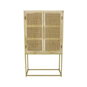 Wandkast Rotan - Naturel