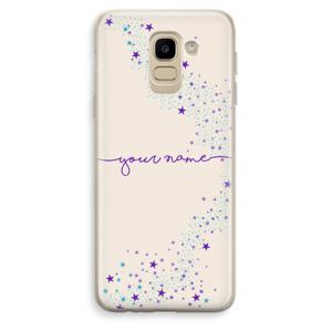 Sterren: Samsung Galaxy J6 (2018) Transparant Hoesje