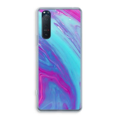 Zweverige regenboog: Sony Xperia 5 II Transparant Hoesje