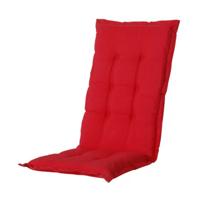 Madison zitkussen panama hoge rug rood 123 x 50 cm