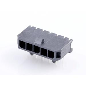 Molex 436500500 Male header, inbouw (standaard) Totaal aantal polen: 5 Rastermaat: 3 mm Inhoud: 1 stuk(s) Tray