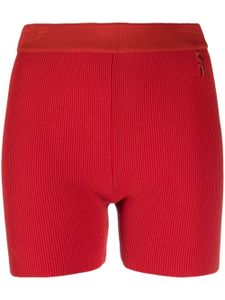 Jacquemus short Le Short Pralu en maille - Rouge