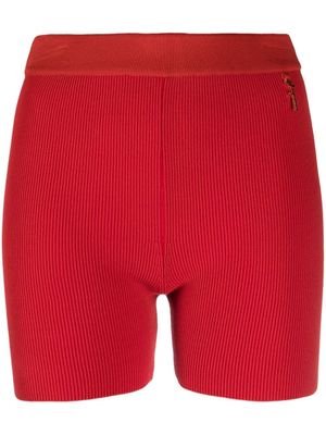 Jacquemus short Le Short Pralu en maille - Rouge