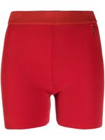 Jacquemus short Le Short Pralu en maille - Rouge
