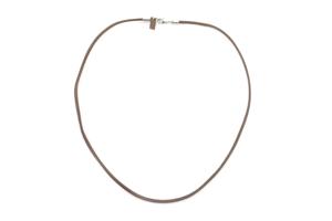 Qoss Leren Ketting Ivo Taupe