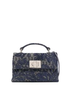 Furla sac à bandoulière 1927 en jacquard - Bleu