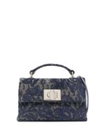 Furla sac à bandoulière 1927 en jacquard - Bleu