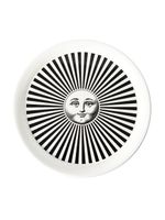 Fornasetti assiette imprimée - Blanc