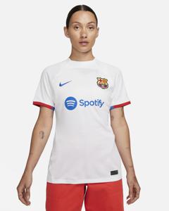 FC Barcelona Shirt Uit Dames 2023/2024 - Maat XS - Kleur: RoodWitBlauw | Soccerfanshop