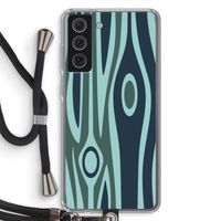 Bast B: Samsung Galaxy S21 FE Transparant Hoesje met koord