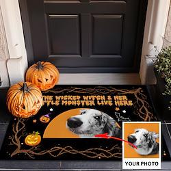 halloween decoraties op maat gemaakte gepersonaliseerde deurmat keukenmat vloermat antislip gebiedskleed oliebestendig tapijt binnen buiten mat slaapkamer decor badkamer mat entree tapijt Lightinthebox