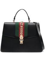 Gucci Pre-Owned sac à bandoulière Sylvie Web - Noir