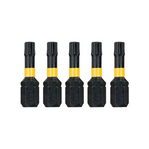 DeWALT DT7384T Extreme Impact Torsion Schroefbits T30 25mm 5 Stuks