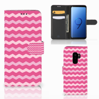 Samsung Galaxy S9 Plus | Telefoon Hoesje | Waves Pink