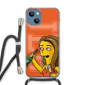 Jamie Lee Simpson: iPhone 13 Transparant Hoesje met koord