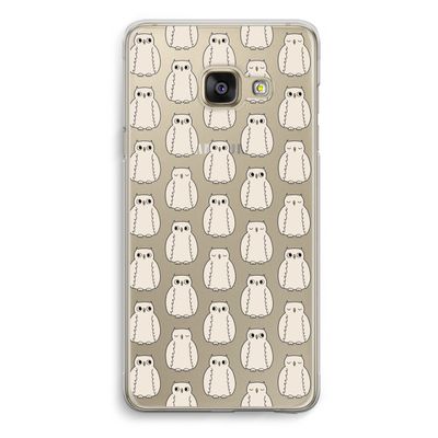 Uilen: Samsung Galaxy A3 (2016) Transparant Hoesje