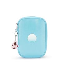 Kipling 100 PENS Pencase-Sea Blue Metallic Kipling 100 PENS Pencase-Sea Blue Metallic