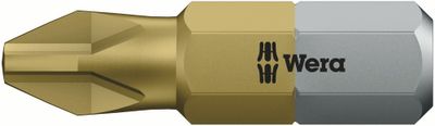 Wera 851/1 TIN Bits Phillips, PH 2 x 25 mm - 1 stuk(s) - 05480172001