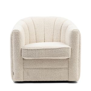 Rivièra Maison Draaibare Fauteuil St. Lewis Bouclé - Zand