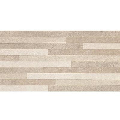 Pierre Taupe Decor 30x60 rett wandtegels gerectificeerd Pierre Taupe Decor 30x60 rett wandtegels gerectificeerd