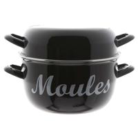 Cosy and Trendy Mosselpan - emaille - 24 cm - Moules - mosselpot