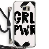 Girl Power #2: Samsung Galaxy S7 Edge Transparant Hoesje met koord