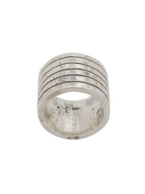 Parts of Four bague Plane - Argent