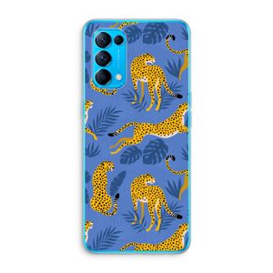 Luipaard: Oppo Find X3 Lite Transparant Hoesje