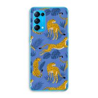Luipaard: Oppo Find X3 Lite Transparant Hoesje Luipaard: Oppo Find X3 Lite Transparant Hoesje