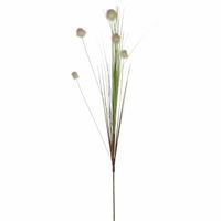 Kunstgras/rietgras kunstplant tak/losse steel - groen - 84 cm - thumbnail