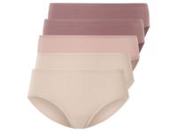 esmara Dames Hipster 5-pack (Roze/beige, XS (32/34))