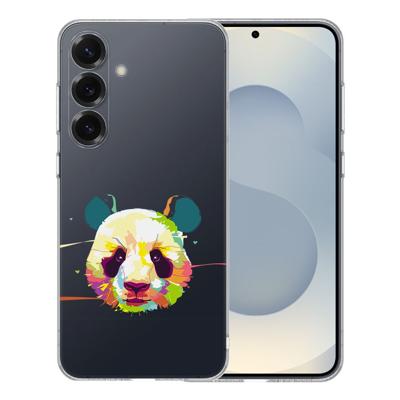 TPU Hoesje Samsung Galaxy S25 - Panda Color Backcover TPU Hoesje Samsung Galaxy S25 - Panda Color Backcover