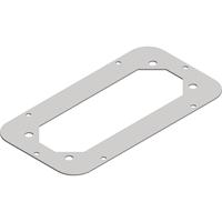 Schneider Electric NSYTLFFL Kabeldoorvoering Plaatdikte (max.): 1.5 mm Staal Grijs-wit (RAL 7035) 1 stuk(s)