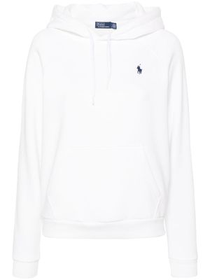Polo Ralph Lauren hoodie à motif Polo Pony - Blanc