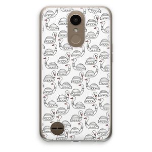Zwanen: LG K10 (2017) Transparant Hoesje