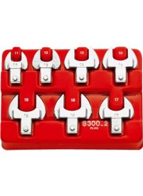 Facom module opzetstukken nr.10 voor momentsleutel aandrijving 9x12 10-19 mm - J.300-2