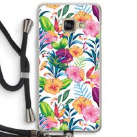 Tropisch 2: Samsung Galaxy A3 (2016) Transparant Hoesje met koord
