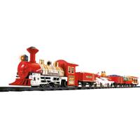 Lichtgevende kersttrein - 26-delig - met muziek - 133 x 20 x 74 cm - LED - kerstboom trein