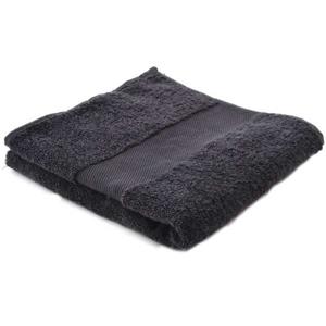 Towelcity Luxe badhanddoek - donkergrijs - 50 x 90 cm - 550 grams - Badkamer textiel - Katoen