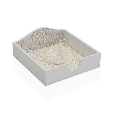 Servethouder Versa Serpentine Hout 18 x 7 x 18 cm