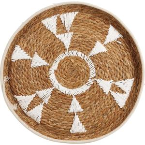Wand deco riet/rotan Ø42cm