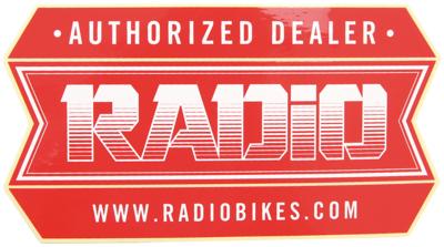 RADIO Sticker authorized dealer